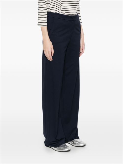 Pantalone donna Emme Marella dritto in jersey blu EMME Marella | PALACE003